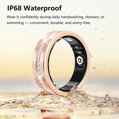 Bluetooth Smart Ring Health Tracker for Women