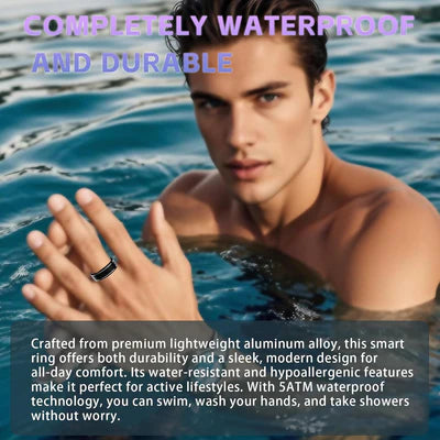 Satin Finish Bluetooth Smart Ring