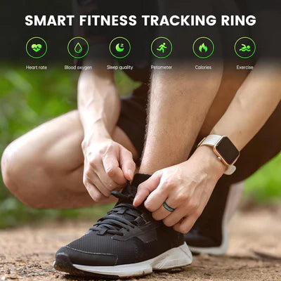 Rotary   Decompression   Bluetooth   Smart   Ring   Health   Tracker