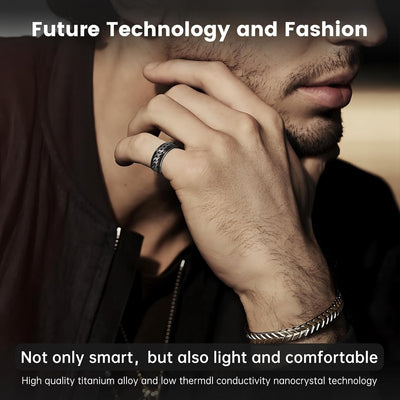 Rotary   Decompression   Bluetooth   Smart   Ring   Health   Tracker