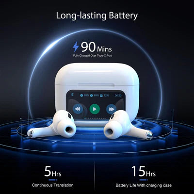 Translator   Bluetooth   Earbuds   Offline   Translation