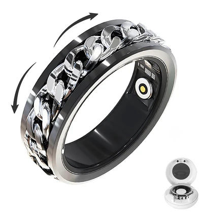 Rotary   Decompression   Bluetooth   Smart   Ring   Health   Tracker